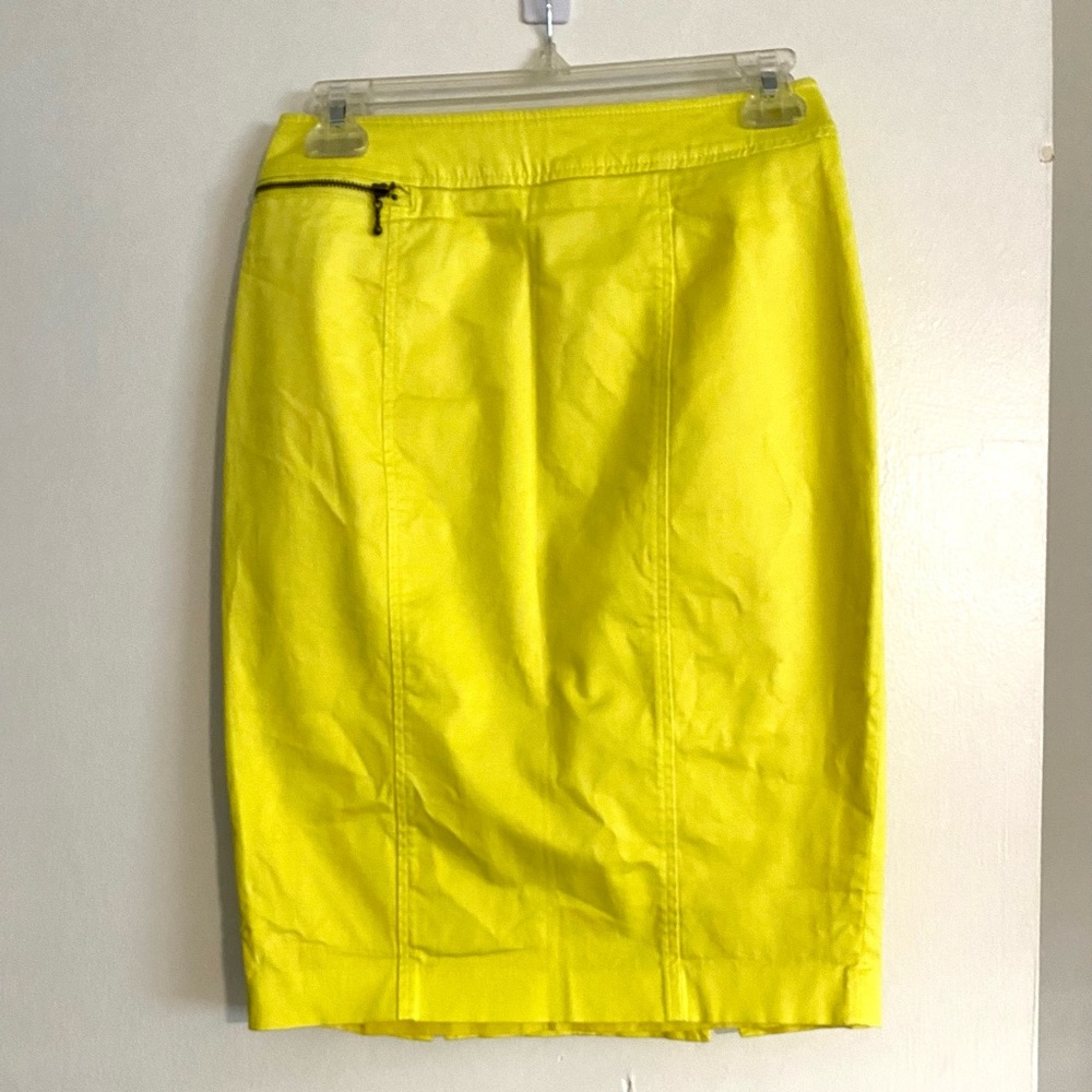 Neon Yellow Pencil Skirt - Mossimo by Target